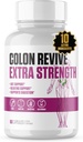 Kolon Revive Ekstra Güçlü | #1 Detox Supplement | Digestive Support, Bloating, Constipation Relief w/Buckthron, Alfalfa, Aloe Vera + Daha Erkekler ve Kadınlar için - 60 Pills