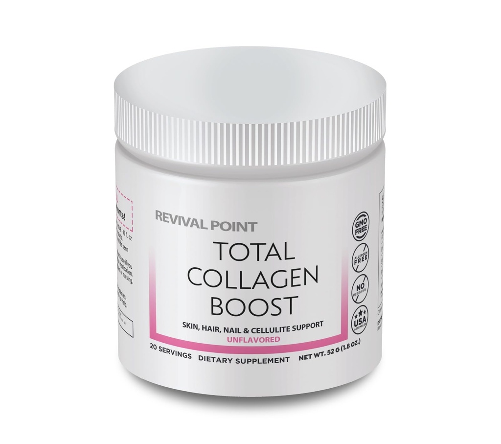Total Collagen Boost with Datasol® Bioaktif Collagen peptides Peptides Toz, Hyaluronic Acid & Marine Collagen