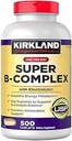 Kirkland, Super B-Complex (2-Pack) ile Electrolytes (2 x 500 Tablet)