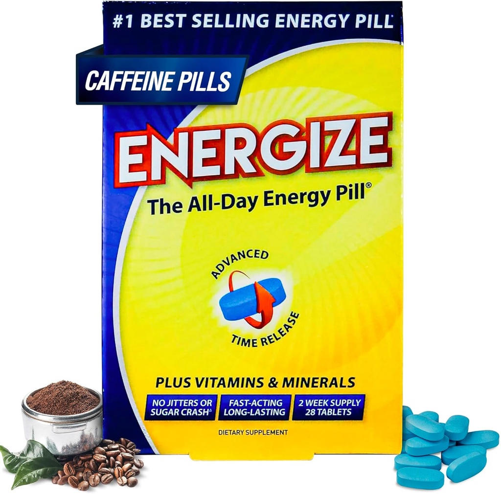 iSatori Caffeine Pills - Hızlı Enerji Pill (28 Tablet)