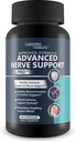 Gelişmiş Nerve Destek Pro - Japon Kızıl Vitamin Ritual Neuropati Desteği - Nerve Hasar Onarım Supplement - Neuropati Nerve Destek - Hayalet Pepper Trick - Nerves Pill - Nerve Supplement
