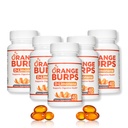 Orange Burps | D-Limonene Supplement - Acid Reducer (Antacid for Acid Reflux), Heartburn Relief, GERD Relief, and Indigestion Relief | Orange Peel Extract for Health and Wellness (1,000 mg, Pack of 5)