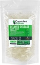 XPRS Nutra Delayed Release Size 2 Empty Capsules - 500 Count Clear Empty Vegan Capsules - Fillable Vegetarian Pills - DIY Vegetable Capsule Filling - Veggie Gel Caps for Do-It-Yourself Supplements