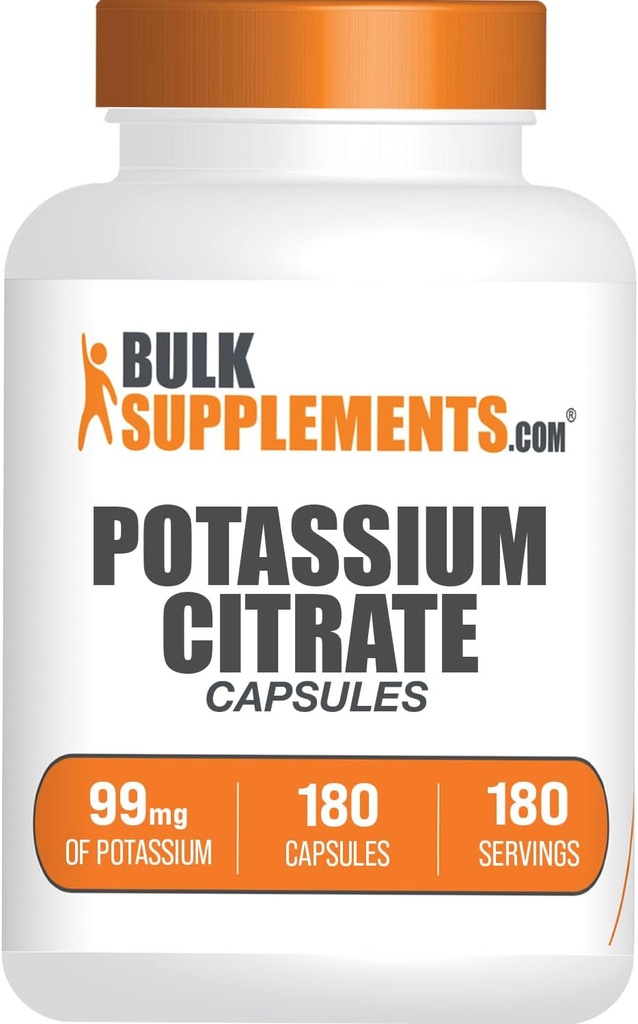 BulkSupplements.com P properties Citrate Capsules - P properties Supplement, Pids Citrate 99 mg - Pyum Piller - 1 Capsule per Service, 180 Capsules (Pack of 1)