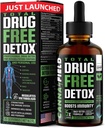Body Cleanse Liquid Detox Drops, Liver, Gut Cleanse Detox & Repair with Milk Thistle, Premium Detox Supplement, 5-Days Detox Supplement, 5-Days Detox