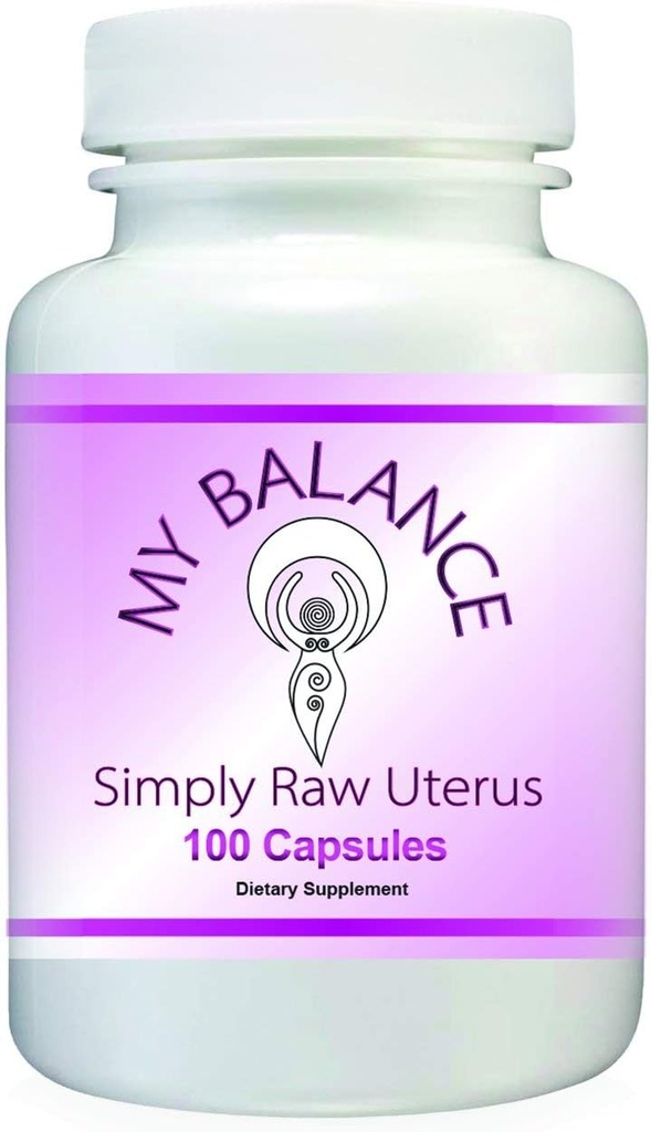 Απλά Raw Uterus Glandular για την Υγεία των Γυναικών. Raw Bovine Uterus Glandular 100 Κάψουλες για Ορμονική Υποστήριξη.
