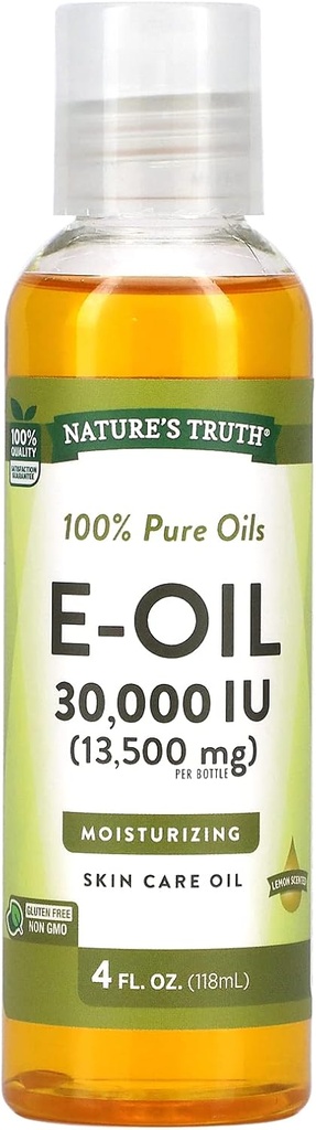 Doğanın Gerçek Vitamini E Oil Liquid, 4 Akışı Ounce (Pack of 3)