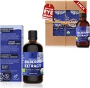 Jungle Tozs Wild Bilberry Extract 3x3.4oz Sıvı Bilberry Anthocyanin Alkol Özgür Avrupa Blueberry Bilberry Supplement for Eyes High Bioavailability Sıvı Türleme