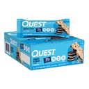 Quest Nutrition Cookies & Cream protein Bars, 21g protein, 1g Sugar, 4g Net Carb, Gluten Free, Keto Friendly, 12 Count Count
