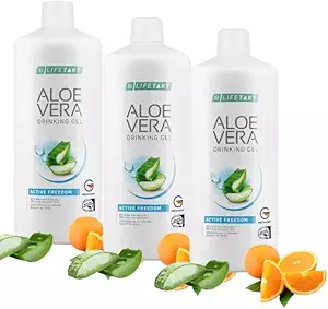 LR Lifetakt Aloe Vera Drinking Gel Active Freedom Health Care Γυναίκες Άνδρες Πίνουν Κάθε μέρα Φυσική Θεραπεία Σετ 3-1000 ml./33.3 fl.oz