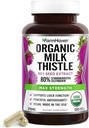 Çiftlik Silymarin Süt Butle Capsules | 375 mg Güçlü | 30X Yoğun Tohum Takdi ve% 80 Standardized Silymarin| Non-GMO | 120 Veggie Capsules