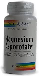 Magnezyum Asporotate 400 mg Solaray 60 VegCaps