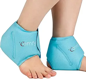 Cofytemp Ankle Ice Pack for Swelling, Plantar Fasciitis, Foot Pain Relief, FSA Eable, Gel Packs for Injuries Reusable, Hot Cold Capsule for Achilles Tendonitis, Sprate Ankles, Hediye, 2 Adet