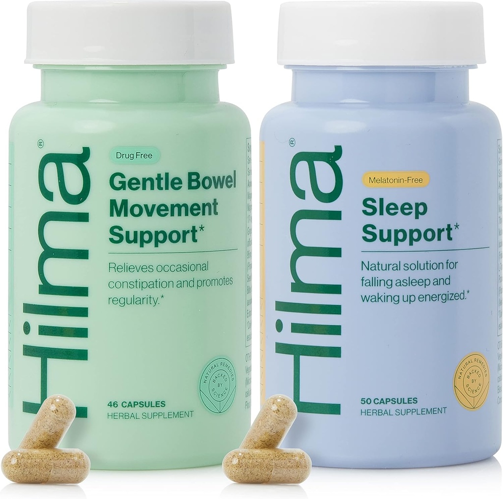 Hilma Gentle Bowel + Υποστήριξη ύπνου, άνεση ύπνου και πέψης