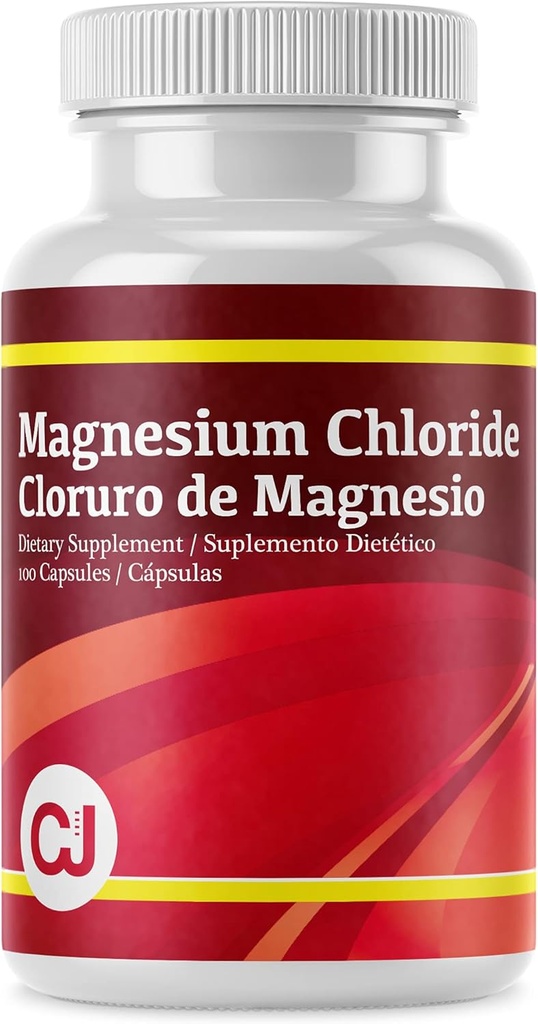 Magnezyum Chloride - Cloruro de Magnesio, 100 Capsules, Essential Mineral Tamam, Rahatlama
