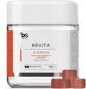 DS Labs Revita Hair Gummies - Miner için destek, Fuller Saç arıyor, Biotin, çinko, D, Iron, Magnezyum & Melatonin, Vegan, Gluten-Free, Gelatin-Free, 60 Gummies