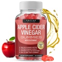 Bulkx Apple Cider Vinegar Gummies - 1000 mg ACV with B12, Beet Root, Pomegranate for Immune System, Detox & Cleanse, Gummy Alternative to Apple Cider Vinegar Capsules, for Men Women, 60 Gummies