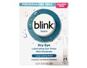 BLINK Tears Eye Drops for Kuru Eyes, Preservative Free Laneing Eye Drops, Sterile Single Use Vials, Gentle Eye Care for Mild to Moderate Kuru Eye Symptom Relief, 25 Count, 0.01 fl oz Vials