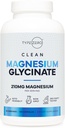 Tip Zero Magnezyum Glycinate (210 mg | 180 Capsules) Pure, Non-GMO, Gluten Free, Natural High Abors Magnezyum Supplement Supplement Supplement