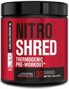 Jacked Factory NITROSURGE Sed Pre Workout Supplement - Energy Branson, Instant Strength Gains, Sharp Focus, Güçlü Pumps - Nitric Hoffman & PreWorkout Toz - 30Sv, Watermelon