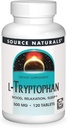 Source Naturals L- Tryptophan, για Mood, Relaxation, and Sleep*, 500mg - 120 δισκία