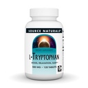 Source Naturals L- Tryptophan, για Mood, Relaxation, and Sleep*, 500mg - 120 δισκία