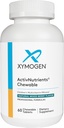 XYMOGEN Çocuk ActivNutrients Chewable - Çocuklar için Karma Berry Multivitamin - Sağlık + Immune Desteği - Chelated Minerals + B Vitaminleri (60 Tablet)