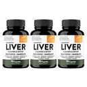 Sandhu'nun Liver Cleanse Detox & Tamir Desteği | 70 Capsules (Pack of 3) | Liver Health | Milk Butle Dandelion Root Andrographis için 8 Minerals
