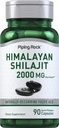 Piping Rock Shilajit Capsules | 2000 mg | 90 Kont | Himalaya Fulvic Acid | Non-GMO, Gluten Free Supplement Supplement