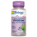 SOLARAY Pygeum Bark Extract 50mg - Prostate Health Support için Pygeum Supplement - Beta Sitosterol gibi 6.5 mg Plant Sterols, Non-GMO, Vegan, 60 Günlük Garanti, 60 Serv, 60 VegCaps