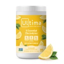 Ultima Replenisher Daily Electrolyte Toz İçecek Mix – Sugar Free – Lemonade, 90 Hizmet - 6 Key Electrolytes ve Trace Minerals ile Hydration Toz – Keto Friendly, Vegan, Non-GMOMO