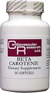 Cardiovascular Araştırma Beta Carotene 3.000 mcg 60 yumuşakgels