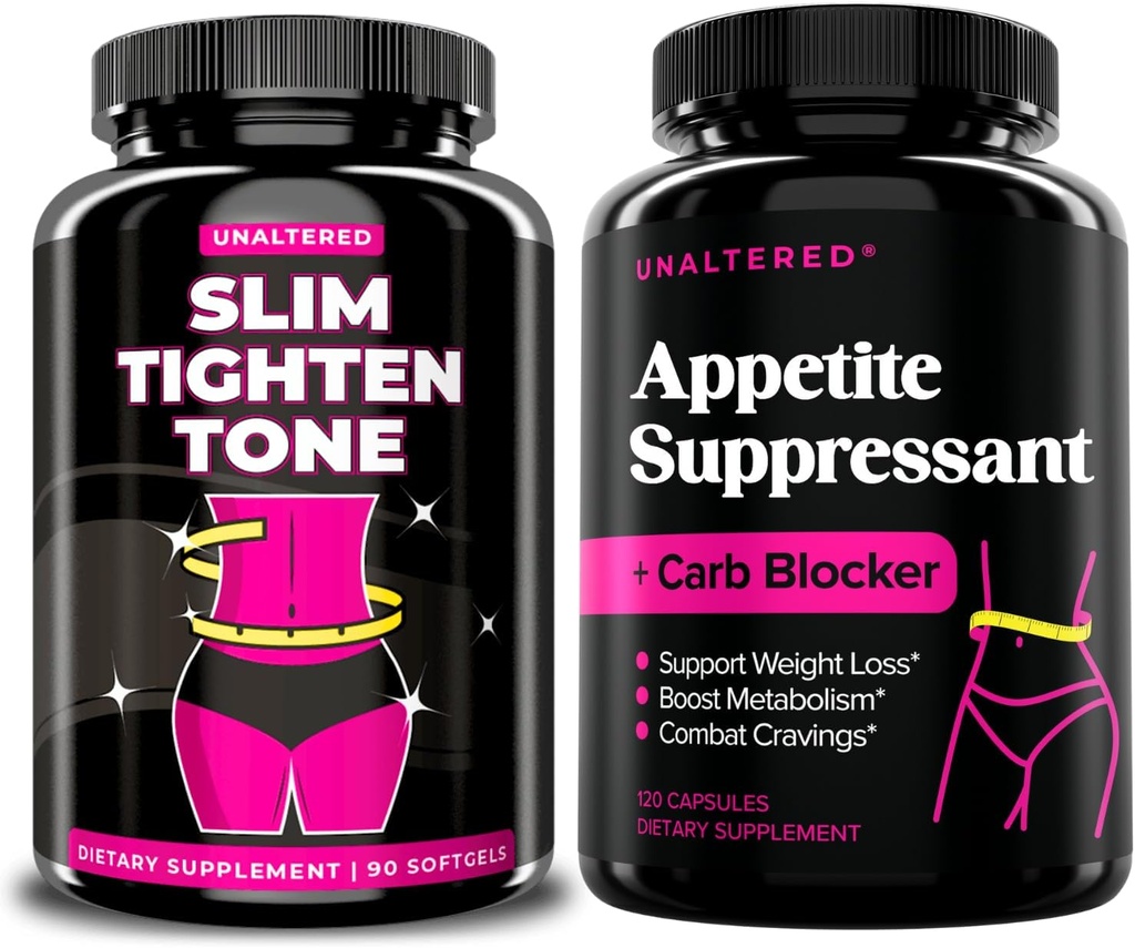 UNALTERED Belly Fat Burner & Appetite Suppressant - Kadınlar için Kilo Kaybı