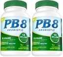 Beslenme Şimdi PB 8 Probiyotik Asitofilus for Life* Vegetarian Diyetary Supplement for Men and Women, 120 Count (Pack of 2)