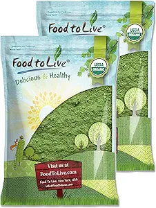 Organik SuperGreens Toz Toplantısı, 12 Pound - Karma Kale, Moringa, Spirulina, Buğdaygrass Tozları. Non-GMO, Pure, Vegan, Bulk. Antioksitlerde Zengin, Chlorophyll. Meyveler için büyük, Smoothies, Baking