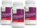 Terry Doğal Klinik OPC Ekstra Güçlü - Cardiovascular Sağlık ve Odak Destek - Grape Tohum Ekleme ile Tamam - Immune Support Supplement - 60 Softgels (Pack of 3)