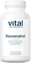 Vital Nutrients Resveratrol | Ultra High Potency Antioksi | Trans Resveratrol for Cardiovascular ve Hücre Sağlığı Desteği * | Vegan Tamam | Gluten, Süt ve Soy Free | Non-GMO | 120 Capsules