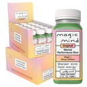 Magic Mind Focus Energy Drink Shots - No Jitters, Stres Relieving, Ashwagandha, Fonksiyonel Mushrooms, Matcha Green Tea, B12, C - 2 FL Oz (30 Pack)