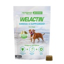 Nutramax Welactin Omega 3 Fish Oil for Dogs, Skin and Coat Health Supplement, Plus Immune and General Health, Premium Omega 3 Fatty Acids, Multivitamin For Dogs, Soft Chews, 60 Count