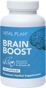 Vital Plan Beyin Dr. Bill Rawls tarafından Tamamlandı – Beyin Boosting Capsules w/Lion's Mane, Cat's Claw, Bacopa, Sensöril Ashwagandha & Ginkgo Biloba