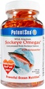 Vahşi Alaskan Sockeye Omegas Salmon Fish Oil Supplement, Omega-3 EPA ve DHA, Easy Digestion, Cold Pressed, 90 Softgel