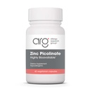 Alerji Araştırma Grubu çinko Picolinate Supplement - Destekler Normal Sağlık Immune Response, Highly Bio available, Well-Absorbed, Hipoallergenic, Vegetarian Capsules - 60 Counts