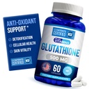 Μας αρέσει Βιταμίνες NSF Certified Glutathionone Supplement 500mg - 60 Κάψουλες Μειωμένης L-Γλουταθειόνης για Αντιοξειδωτική & Ανοσολογική Υποστήριξη - Κατασκευάζεται στις ΗΠΑ