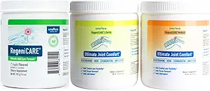 RegeniCARE Canister Ortak Destek Trio: Green Apple, Mango & Lemon - Güçlü Ortak Sağlık Supplement Sche