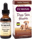 Amber NaturalZ Tumoxil Deep Skin Health Herbal Supplement for Dogs and Puppies | Canine Herbal Supplement for Skin and Metabolism Support | 1 Akış Ounce Glass Şişe Şişe Şişe