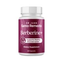 Santo Remedio Berberine, Diyetsel Supplement, Vegetarian, No Eklenmiş Şeker, 60 Capsules, 30 Hizmet.