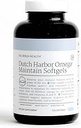 Big Bold Health Dutch Harbor Omega Reserve Softgels - Premium Alaska Cod Liver Oil (120 Count) - Βιώσιμα πηγάζει Omega-3 συμπλήρωμα με EPA, DHA, DPA - Φυσικές Βιταμίνες A & D - MSC Certified