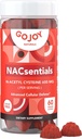 GOJOY 7in-1 Sugar-Free NAC Gummies – NACsentials 600 mg N-Acetyl Cysteine ile C, ALA, Quercetin & Astaxanthin – Antioksi & Liver Detox Desteği – Vegan & Keto-Friendly – 60 Gummies