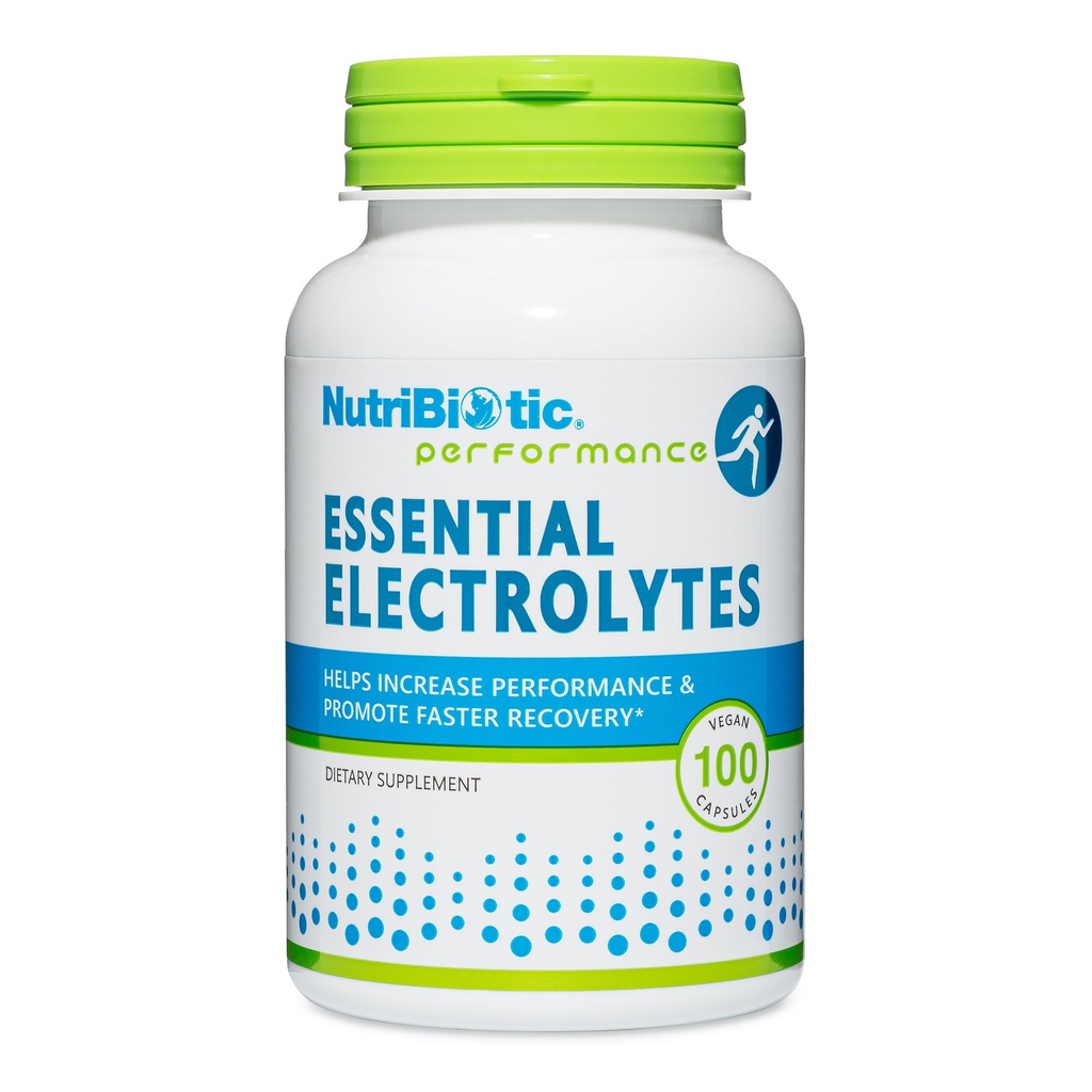 NutriBiotic Essential Electrolytes, 100 κάψουλες Ct 