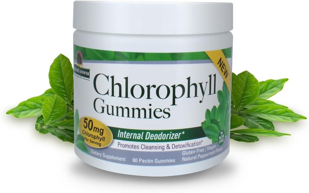 Απάντηση της φύσης Chlorophill Gummies 60 Count 